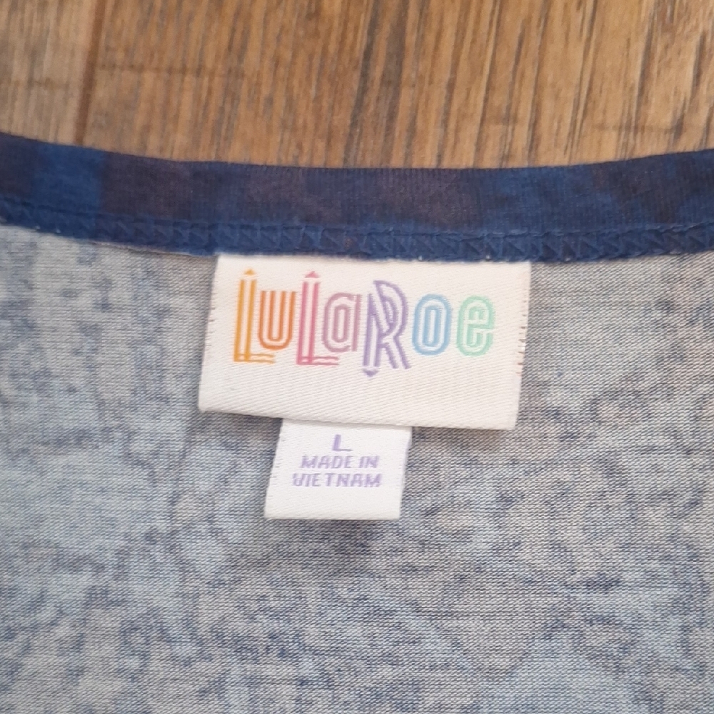 LuLaRoe Nikki Dress Sz L - Picture 2 of 4